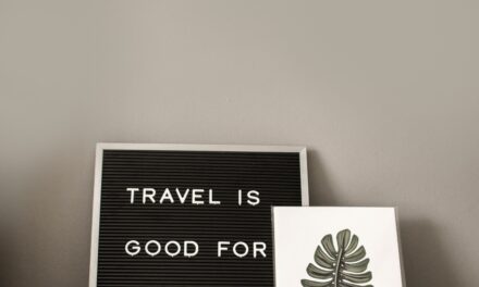 TRAVEL IS GOOD FOR THE SOUL: